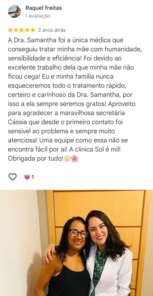 Depoimento de paciente
