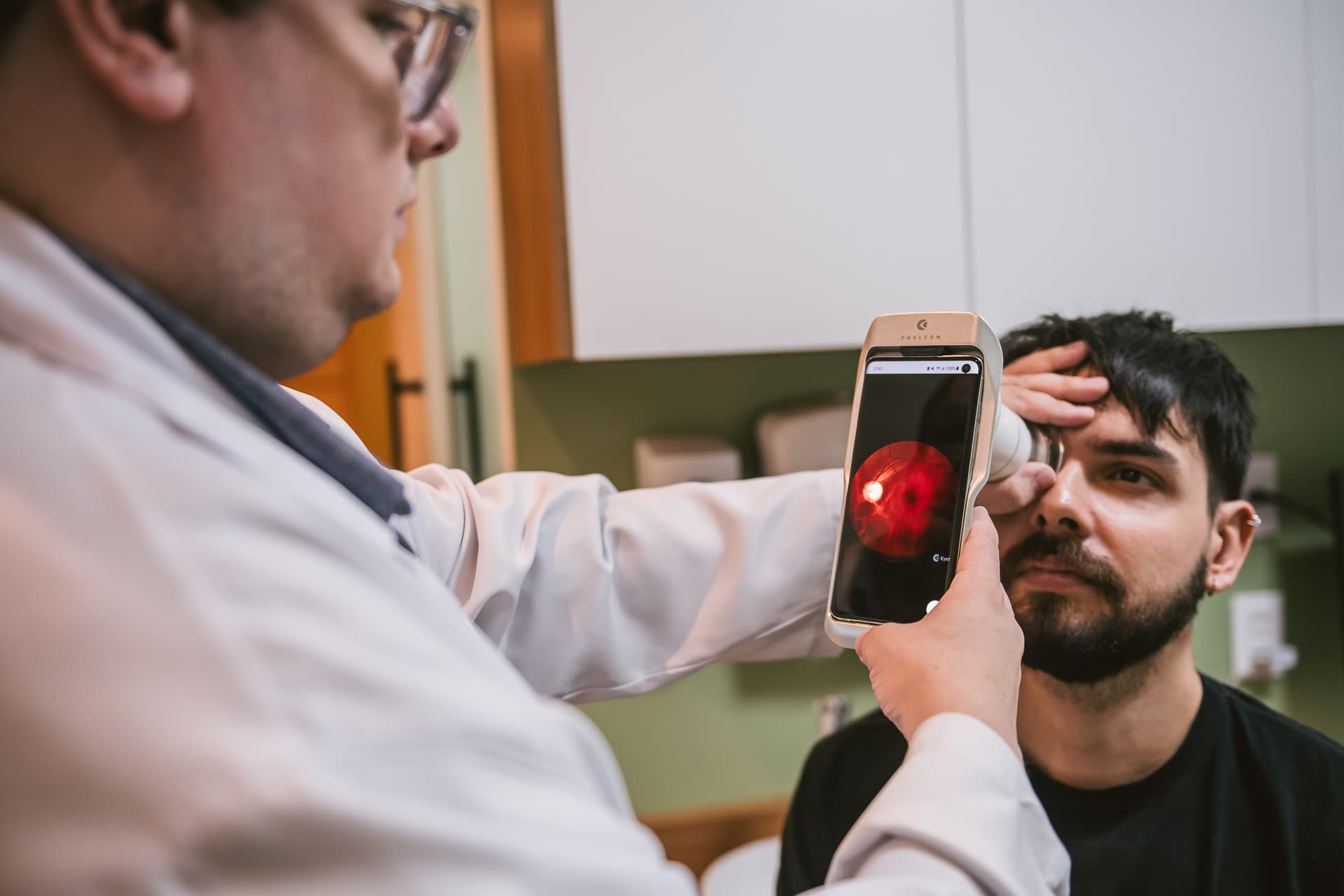 Exames de glaucoma realizados na clínica